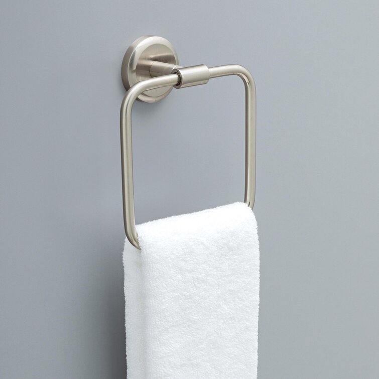 Square toilet roll 2024 holder and towel ring